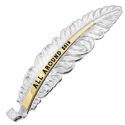 *Custom Engraved* Classic Trophy Hat Feather