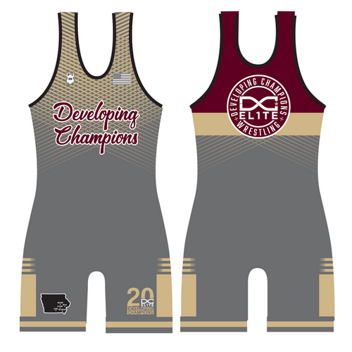 DC Elite 2026 Grey Singlet