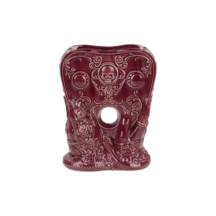 Death's Whisper Designer Series Tiki Mug - The Mauve Traveler