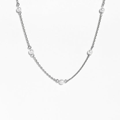 Delicate Pearl Necklace