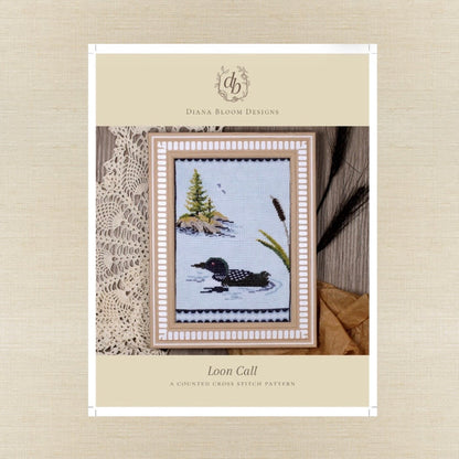Diana Bloom Designs - Loon Call - Chart IH and/or Roxy Floss