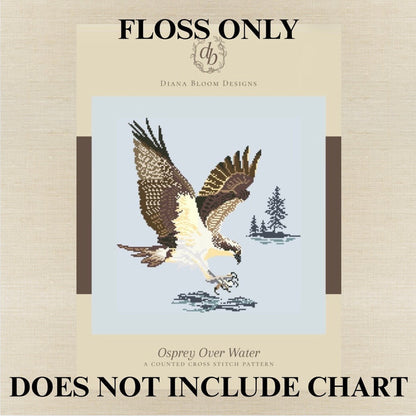 Diana Bloom Designs  - Osprey Over Water - Roxy Floss Pack