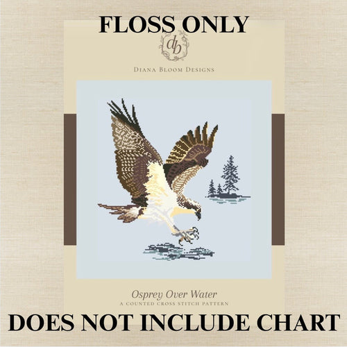 Diana Bloom Designs  - Osprey Over Water - Roxy Floss Pack