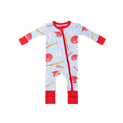 Dreamland Baby | Baseball Baby Bamboo Pajamas