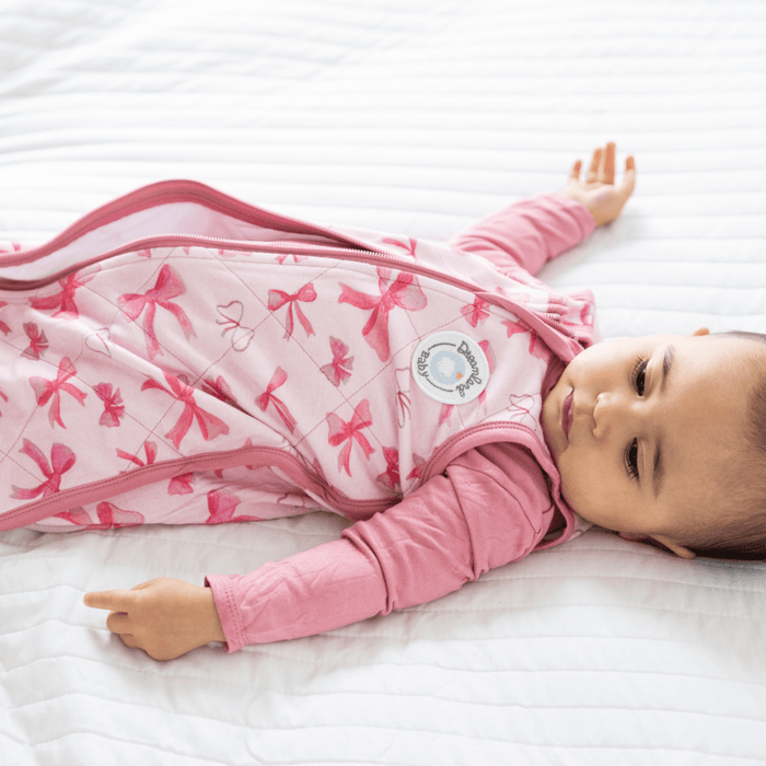 Dreamland Baby | Pink Bows Bamboo Classic Sleep Sack