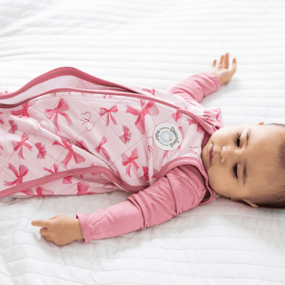 Dreamland Baby | Pink Bows Bamboo Classic Sleep Sack