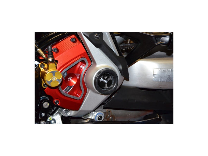 Ducabike Ducati XDiavel Kit Central Frame Caps Black TTF02D