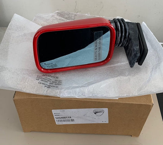 Ducati 900SS and Superbike 851/888 OEM Mirror Red 52340011A Ducati Original NOS