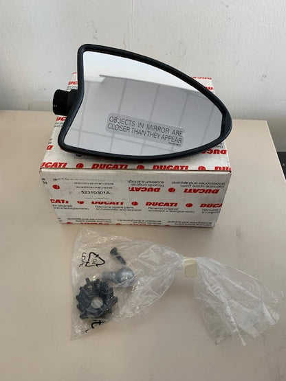 Ducati Hypermotard 1100, 796 Right Hand Mirror 52310301A new old stock DUCATI ORIGINAL;