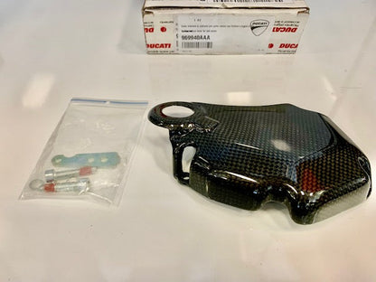 Ducati Performance OEM Carbon Bottom Cover for Wet Clutch Crankcases 969940AAA