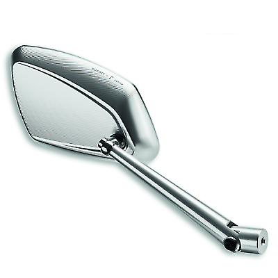 Ducati Rizoma RH Aluminum Rear-View Mirror SILVER 96880531AB