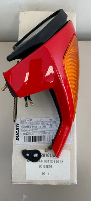 Ducati Superbike 749 999 Left Mirror Red 52320101AA