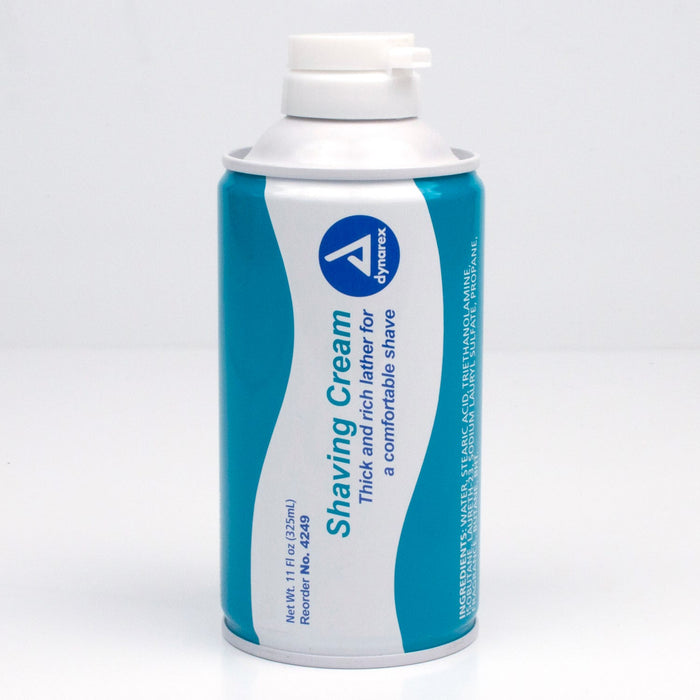 Dynarex Shaving Cream 11 oz. Aerosol Can, Case of 12 33007791