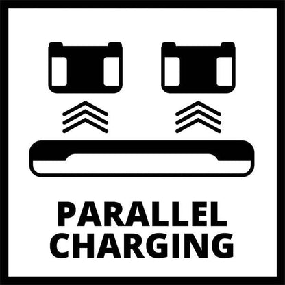 Einhell Power X-Change 2 x 18V 4Ah Batteries & Twin Charger Kit