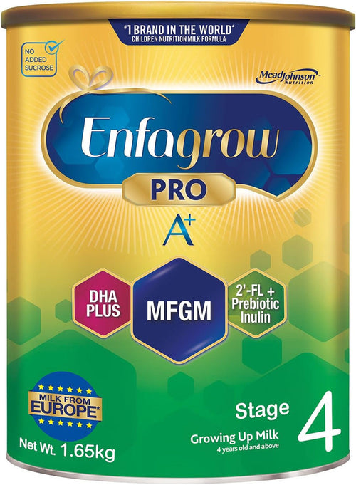Enfagrow Pro A+ Stage 4 Milk Powder Formula For Children DHA+ 4to6Y 1.65kg