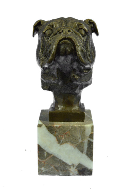 English bulldog bronze animal Vienna bronze Hot Cast Sculpture Figurine Art Sale