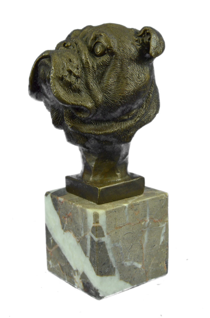 English bulldog bronze animal Vienna bronze Hot Cast Sculpture Figurine Art Sale