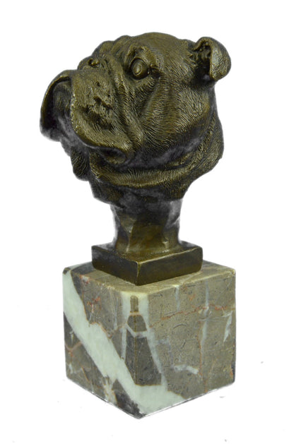 English bulldog bronze animal Vienna bronze Hot Cast Sculpture Figurine Art Sale