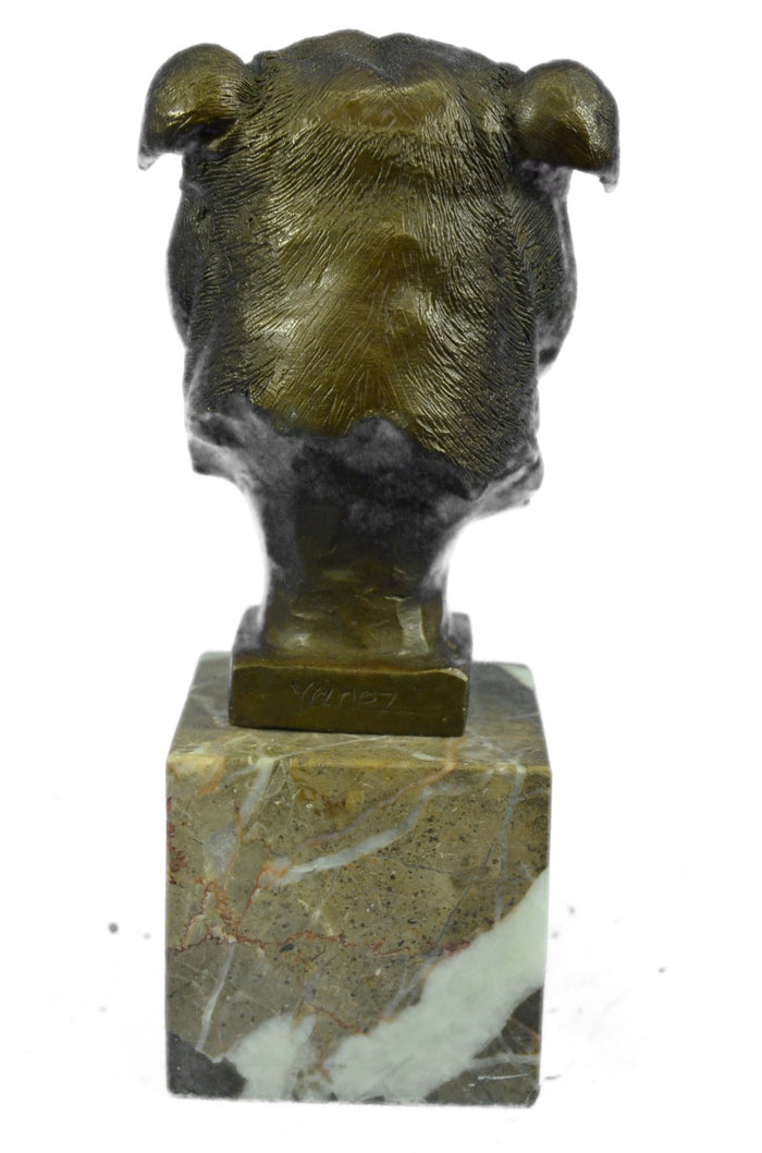 English bulldog bronze animal Vienna bronze Hot Cast Sculpture Figurine Art Sale