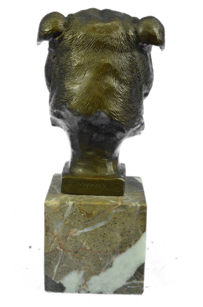 English bulldog bronze animal Vienna bronze Hot Cast Sculpture Figurine Art Sale