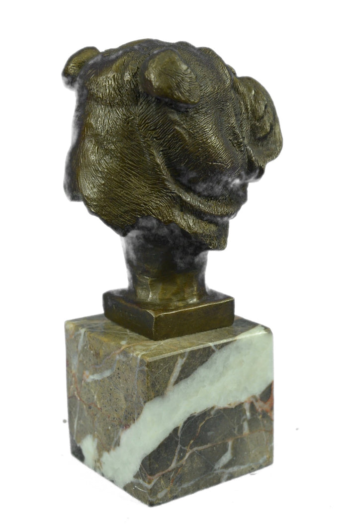 English bulldog bronze animal Vienna bronze Hot Cast Sculpture Figurine Art Sale