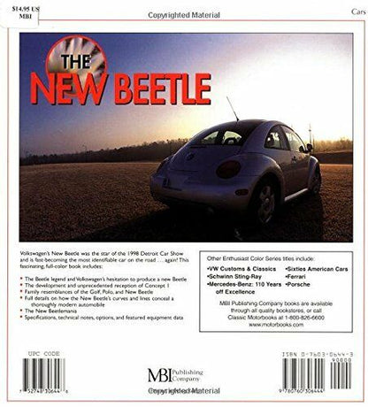 Enthusiast Color: New VW Beetle by Matt DeLorenzo (1998, Paperback) new old stoc