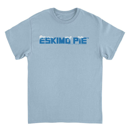 Eskimo Pie Retro Ice Cream Bar Logo Light Blue T-Shirt
