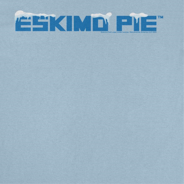 Eskimo Pie Retro Ice Cream Bar Logo Light Blue T-Shirt