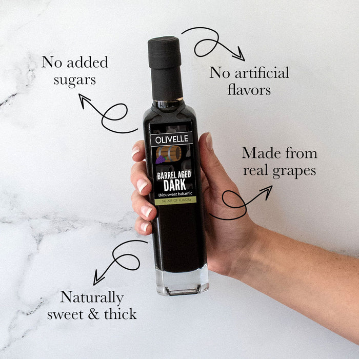 Barrel Aged Dark Thick Sweet Balsamic Info