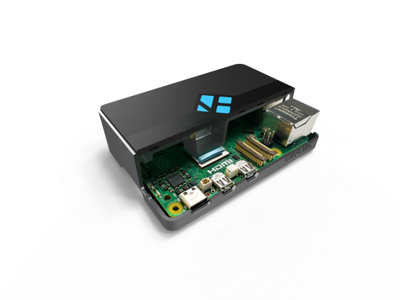 Flirc Raspberry Pi 5 Case (Kodi Edition) Flirc