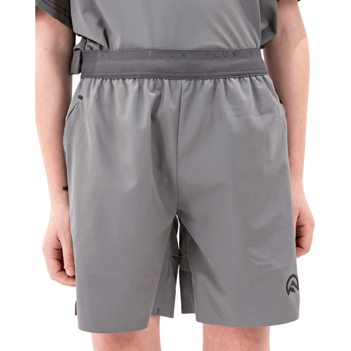 Flux Junior's 3 Piece Co Ord Set Slate Grey/Grey Jacket, T-Shirt & Shorts