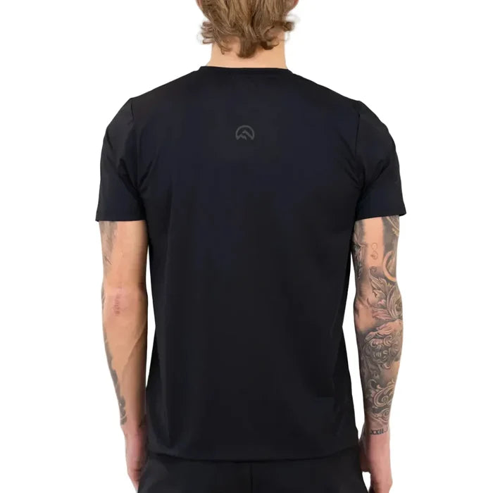 Flux Men's 2-Piece Co-Ord Set – Black   (T-Shirt & Shorts)