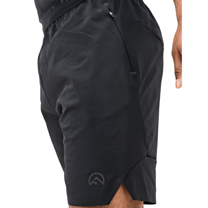 Flux Men's 2-Piece Co-Ord Set – Sage Green/Black   (T-Shirt & Shorts)