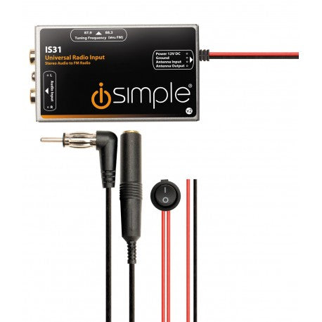 IS31 radio module with aux cables