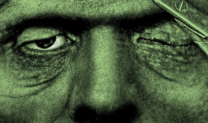 Frankenstein Screenprinted Poster