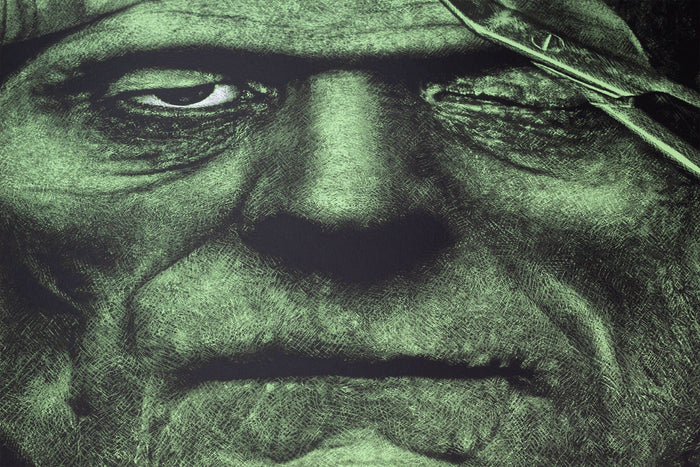 Frankenstein Screenprinted Poster