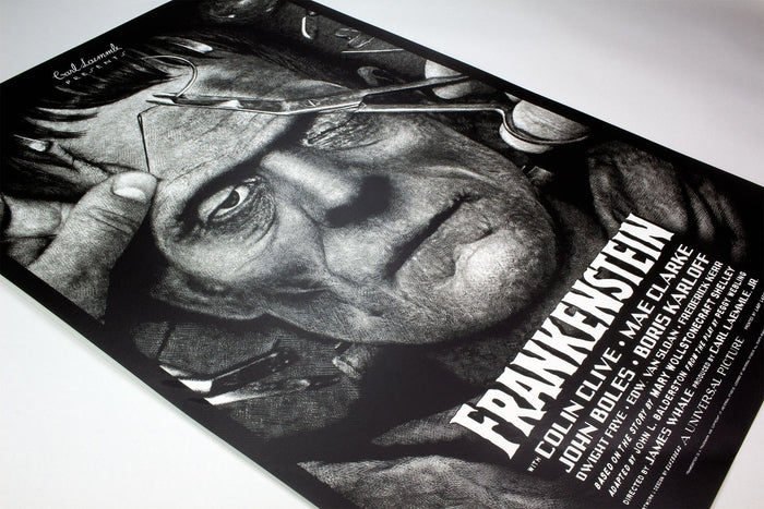 Frankenstein Variant Screenprinted Poster