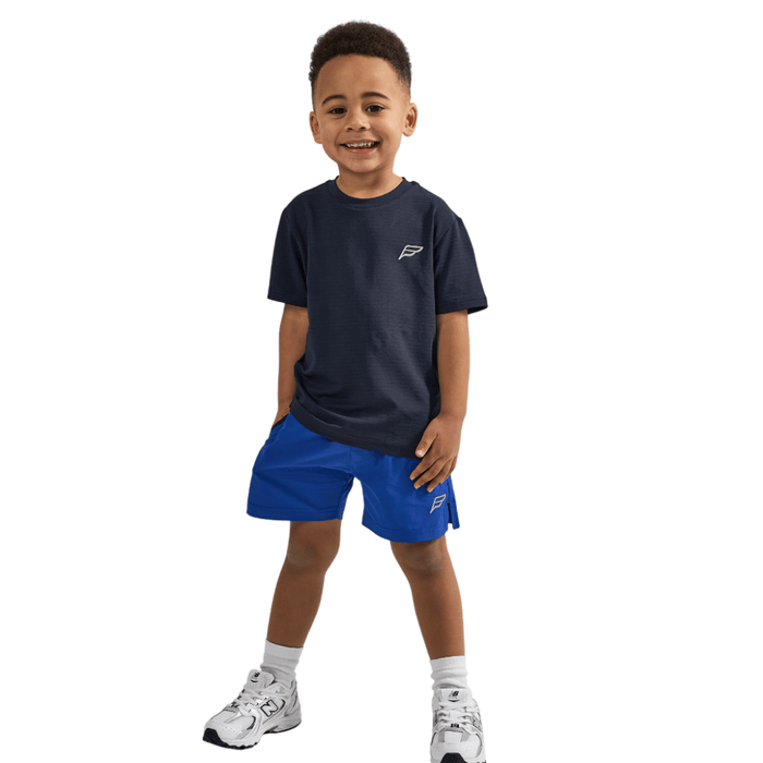 Frequency Infant's 2-Piece Co-Ord Set – Royal/Navy   (T-Shirt & Shorts)