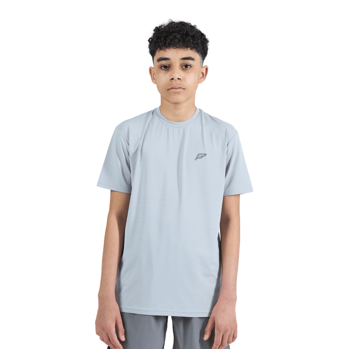 Frequency Junior's 2 Piece Co Ord Set Harbour Grey T-Shirt & Shorts