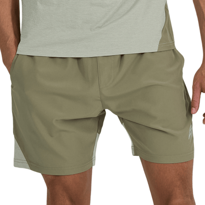 Frequency Men's 2 Piece Co Ord Set Beige T-Shirt & Shorts
