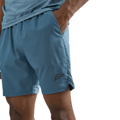 Frequency Men's 2-Piece Co-Ord Set – Imperial Blue   (T-Shirt & Shorts)