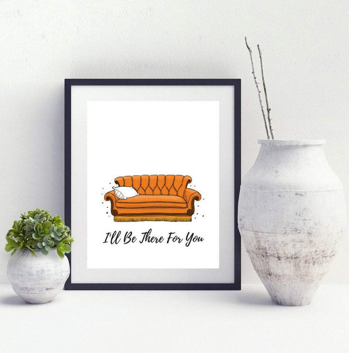 Friends TV Show I'll Be There For You movie poster friends tv show Poster