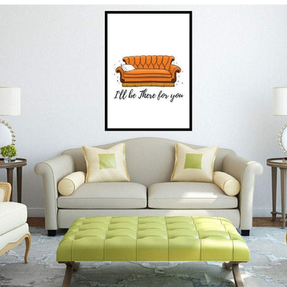 Friends TV Show I'll Be There For You movie poster friends tv show Poster