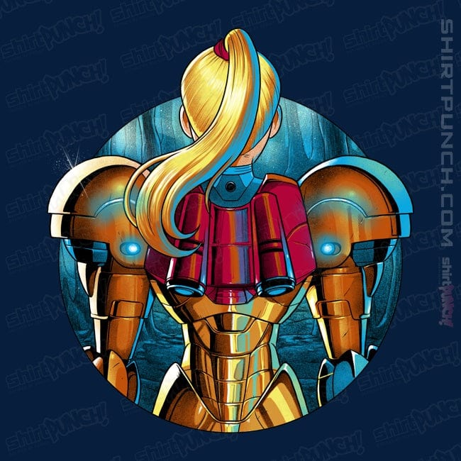Daily_Deal_Shirts Magnets / 3"x3" / Navy Galactic Autumn