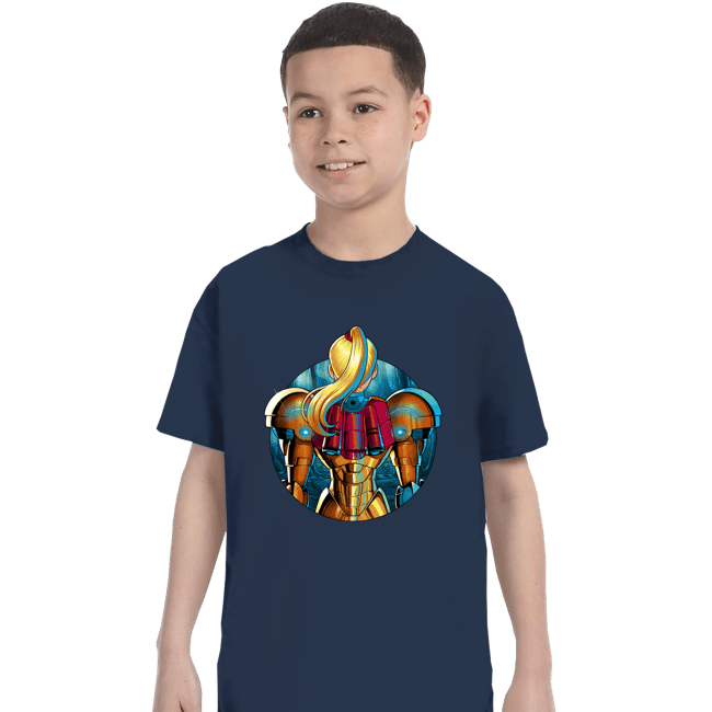 Daily_Deal_Shirts T-Shirts, Youth / XS / Navy Galactic Autumn