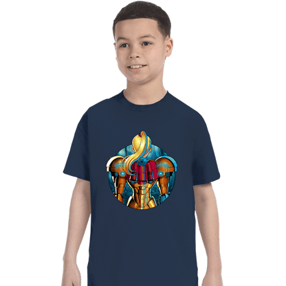 Daily_Deal_Shirts T-Shirts, Youth / XS / Navy Galactic Autumn