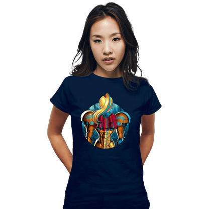 Fitted Shirts, Woman / Small / Navy