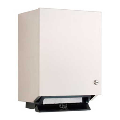 Gamco TD-11RP Surface Mounted Push Bar Roll Towel Dispenser - Prestige Distribution