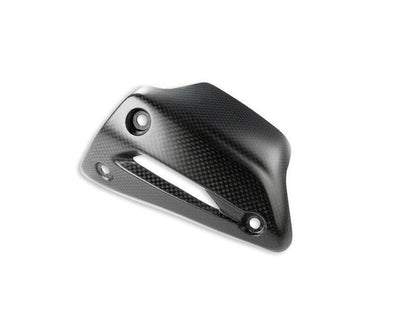 Genuine Ducati Hypermotard/Hyperstrada Carbon Exhaust Cover 96980241A