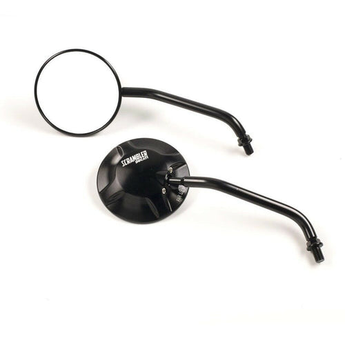 Genuine Ducati Scrambler RH CNC Rearview Mirror Black 96880181A